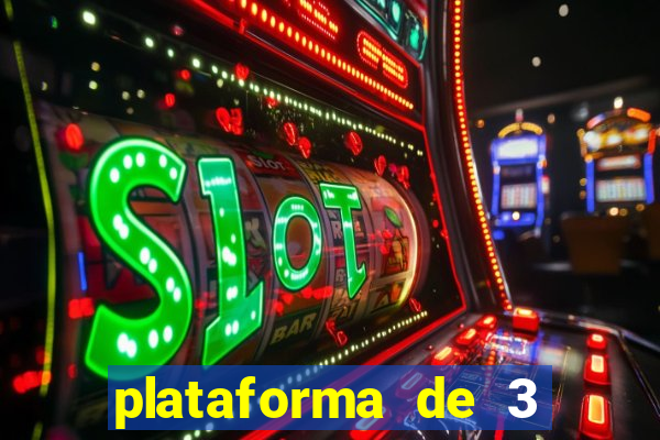 plataforma de 3 reais pg